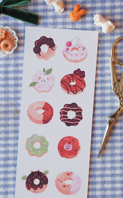 Mister donuts stickers