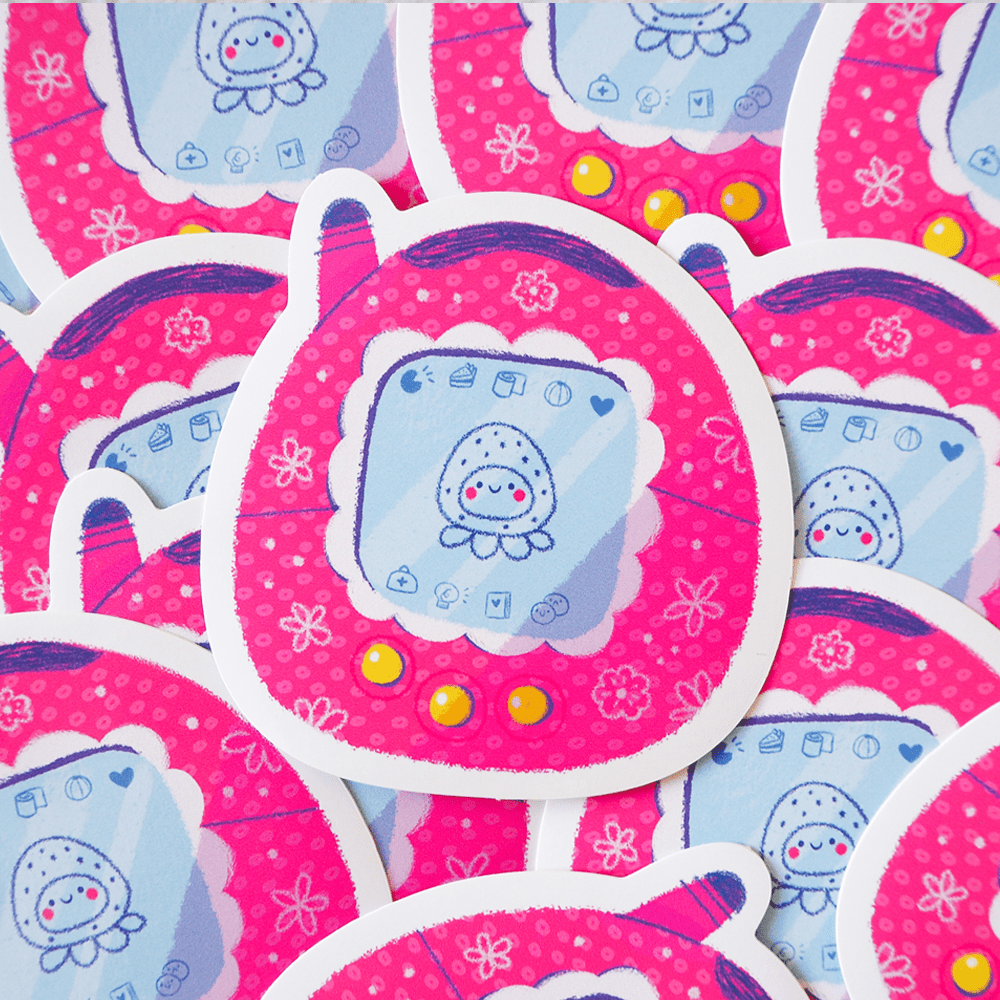 Tamagotchi sticker