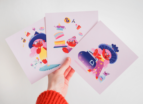 Witchy bundle - 3 art prints (A5)