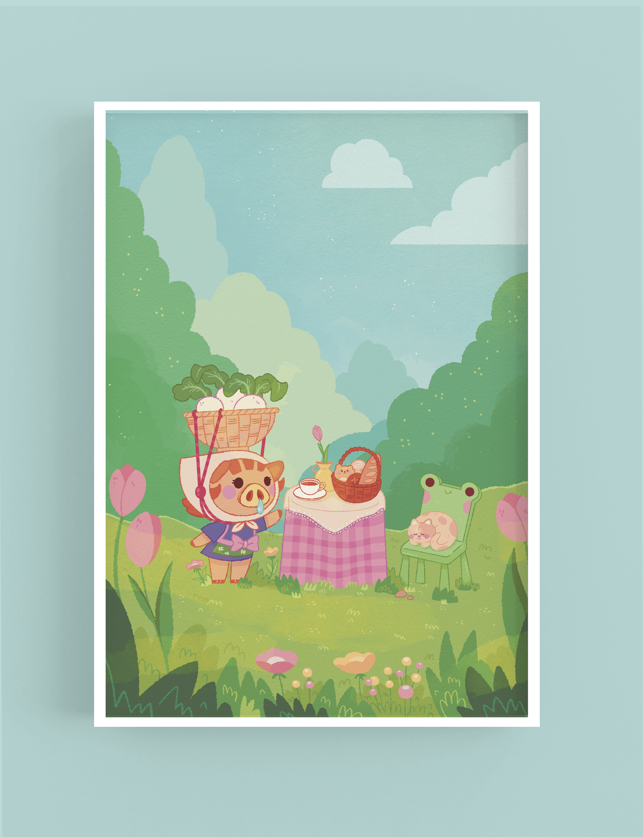 Daisy Mae - A5 art print