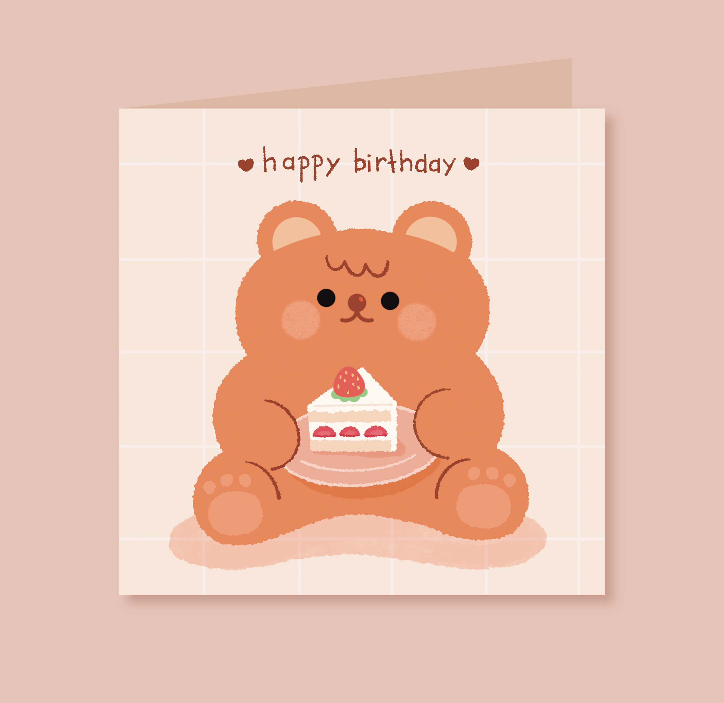 Birthday bear - Birthday card