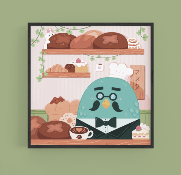 Brewster bakery - A5 art print