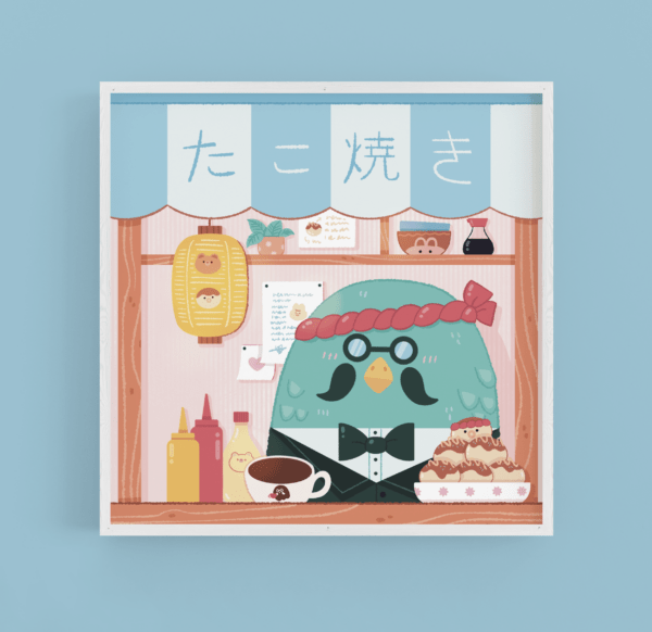 Brewster matsuri - A5 art print
