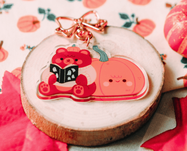 Spooky bear keychain - Image 2
