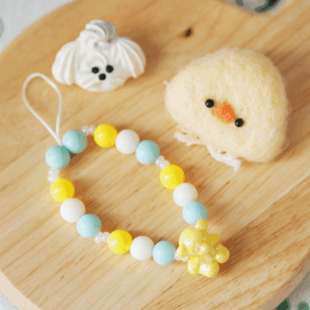 Lemon candy - Handmade phone charm