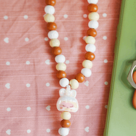 Chocolate takoyaki - Handmade phone charm